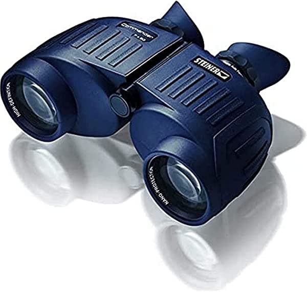 Steiner Commander - Binoculares de 7 x 50 pulgadas, óptica marina de rendimiento para navegar con poca luz o niebla 2304