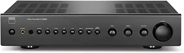 NAD Electronics C165BEE - Preamplificador estéreo con sección de teléfono