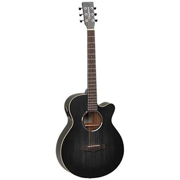 Tanglewood TWBBSFCE Blackbird Super Folk Cutaway guitarra electroacústica - Negro