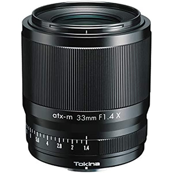トキナー Tokiner 634653 - Lente gran angular de enfoque único ATX-m de 1.299 in F1.4 X Fujifilm X Mount formato APS-C