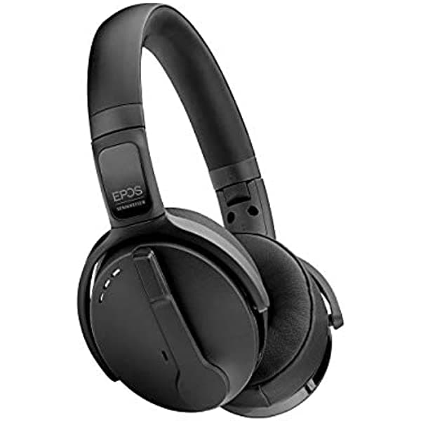 EPOS | SENNHEISER Adapt 560 (1000207) - Auriculares de doble conectividad, inalámbricos, Bluetooth, ANC, over-ear | con micrófono de brazo plegable discreto | para teléfono móvil y softphone | certificados para Teams (negro)