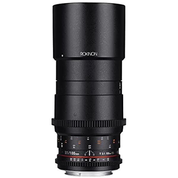 Rokinon Cine DS 100 mm MFT Negro DS100M-MFT