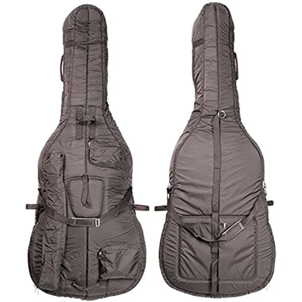 bobelock 3/4 vertical Cuerdas Double Bass Soft Bag - Negro