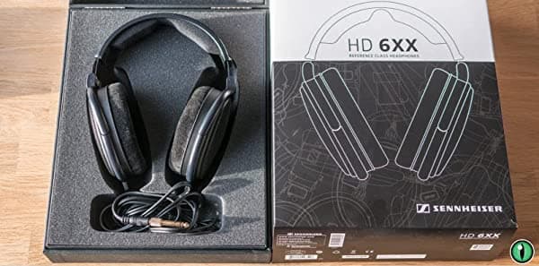 Sennheiser HD6XX - Auriculares profesionales de diseño abierto, color negro