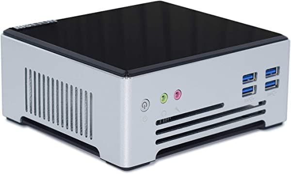 HISTTON Mini PC para juegos, 32 GB DDR4 512 GB SSD, Windows 10 Pro 64 bits, Intel Core i5-7440HQ, 4K @60Hz HD Graphics 630 computadora de escritorio, M2 WiFi/BT 4.2 M5-i5-7440HQ