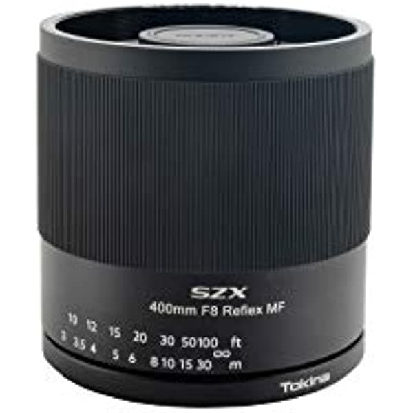 Tokina SZX 15.748 in f/8 Reflex MF lente para Sony E, negro TO1-SZX400S