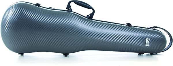 GEWApure GEWA PS350086 Estuche para violín 4/4, forma gris, resistente y ligero