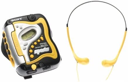 Sony Cassette Walkman Anaranjado WMFS420