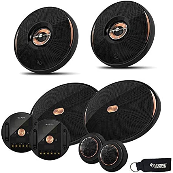 Infinity KAPPA-90CSX Altavoces de componentes de 6 x 9 pulgadas, altavoces coaxiales KAPPA-62IX de 6.5 pulgadas KAPPA-90CSX+KAPPA-62IX