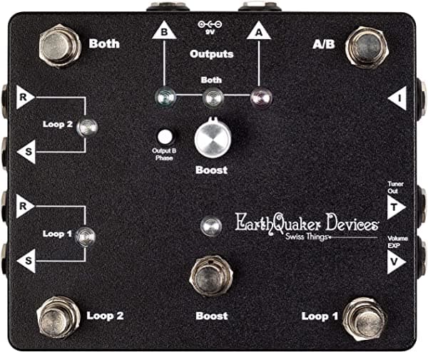 EarthQuaker Devices Swiss Things - Reconciliador de pedalería ERQ SWISS