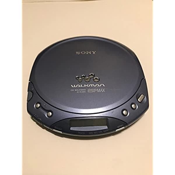 Sony Walkman CD Walkman D-E220 ESPMAX - Reproductor de CD, color plateado y gris Silver/Grey Version