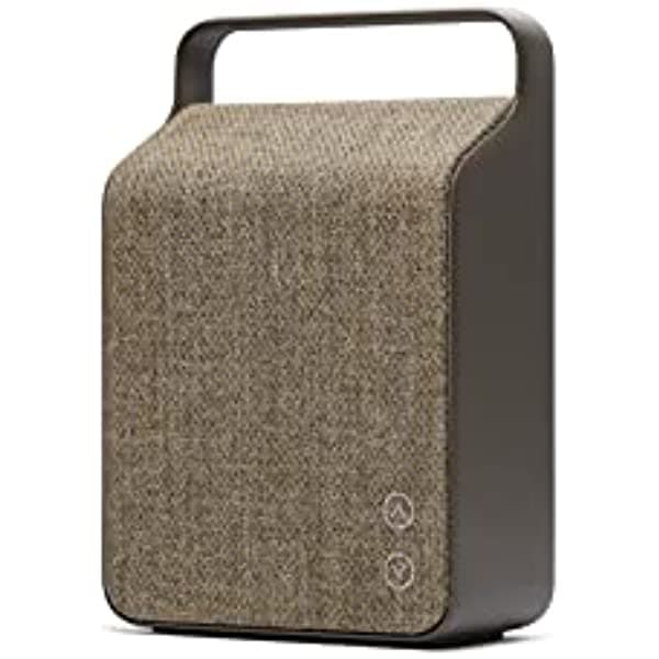 Vifa Oslo - Altavoz Bluetooth | Diseño nórdico | Altavoz inalámbrico portátil perfecto con sonido puro, altavoz portátil Bluetooth compacto recargable de alta resolución (versión 2022 ocre)