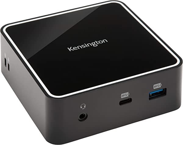 Kensington SD2400T Thunderbolt 3 estación de acoplamiento - 85W PD - Dual 4K para Windows y Mac - Compatible con TAA (K38390NA)