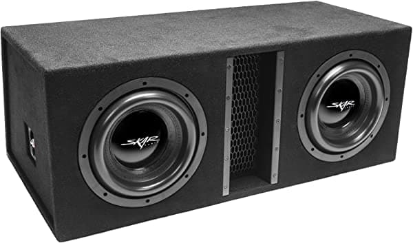 Skar Audio Caja de subwoofer ventilada de la serie EVL doble de 10 pulgadas y 4000 W | EVL-2X10D4