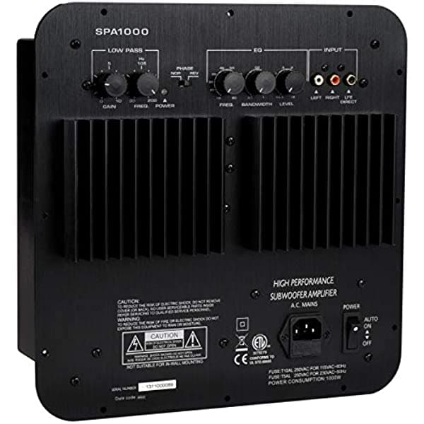 Dayton Audio SPA1000 1000W amplificador de placa de subwoofer 300-809