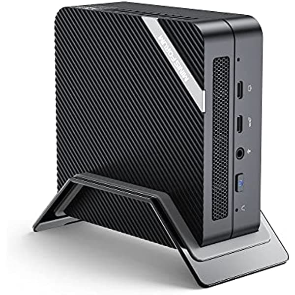 MINISFORUM DeskMini UM560 Mini PC AMD Ryzen 5 5625U DDR4 16GB RAM + 512GB NVMe SSD Windows 11 Pro Computadora de escritorio, 2xHDMI+2xUSB-C 4K@60Hz Salidas, 2.5G LAN, USB 3.2, AMD Radeon Graphics Mini Computadora UM560(16+256)