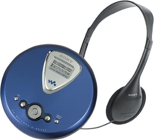 Sony D-NE300 Atrac Walkman reproductor de CD portátil (Azul) DNE300BLUE