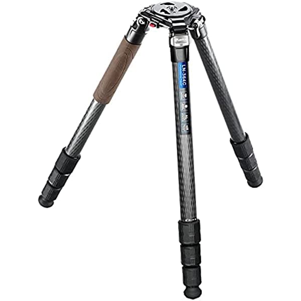 Leofoto LN-364C Sistemático 2.953 in Trípode patas de fibra de carbono CF