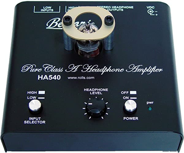 Bellari Amplificador estéreo HA540 Pure Class A para auriculares