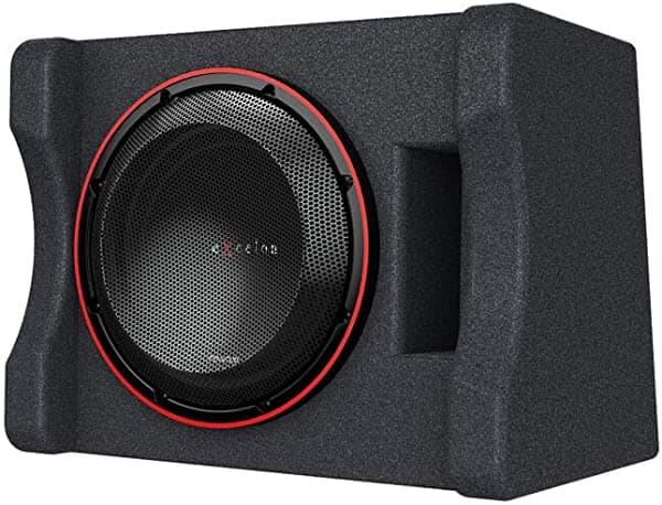 Kenwood Excelon P-XW1221SHP - Caja de subwoofer con puerto de 12 pulgadas