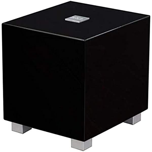 REL Acoustics T/Zero MKIII - Subwoofer de 6.5 pulgadas, driver down-firing, negro brillante T-Zero Noir