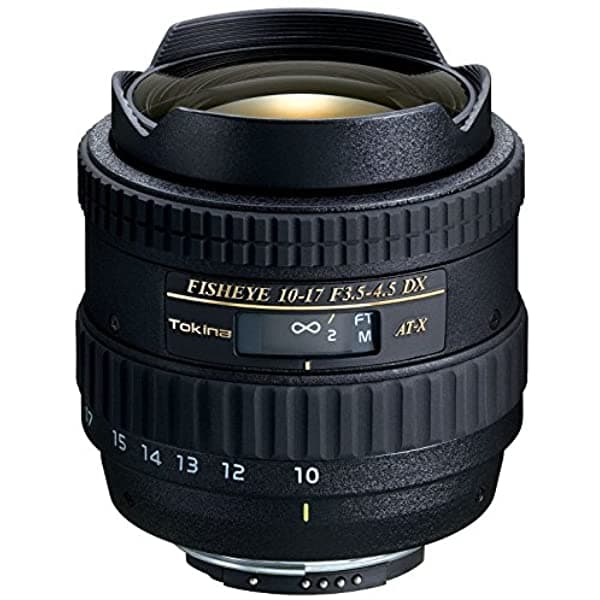 Tokina AF 0.394-0.669 in for 3.5-4.5 AT-X 107 DX - Soporte para Nikon AF 10-17mm