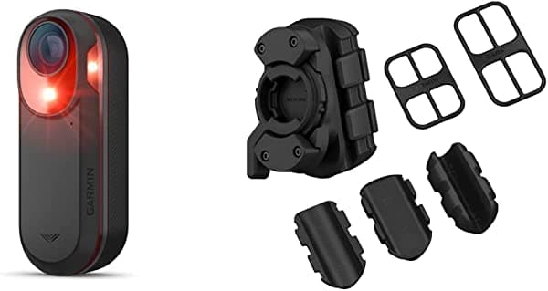 Garmin Varia Rct715 Radar De Bicicleta Con Cámara Y Luz Trasera Grabación Continua Detección De Vehículos
