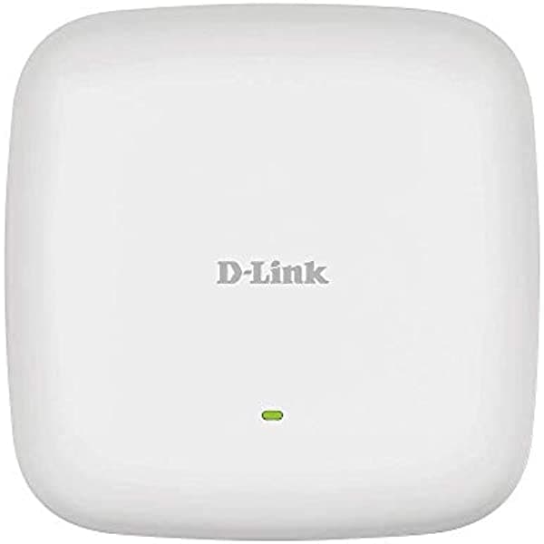 D-Link PoE AC2300 Wave 2 Dual Band Wireless Internet Network Diseño compacto Montaje en techo de pared WiFi AC AP (DAP-2682), color blanco
