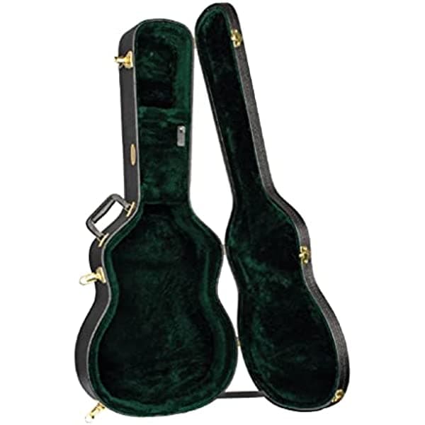 Martin Estuche rígido para guitarra de la serie 300 Dreadnought, estuche rígido para guitarra acústica con interior de felpa 12C345