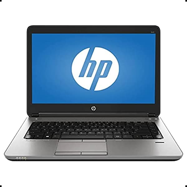 Amazon Renewed HP ProBook 640 G1 14" notebook PC - Intel Core i5-4300M 2.6GHz 8GB 320GB HDD Windows 10 Profesional (reacondicionado)
