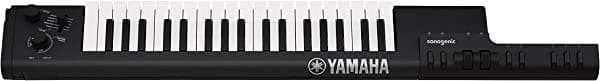Yamaha Keytar sonogénico con fuente de alimentación, correa y cable MIDI, negro SHS500BC