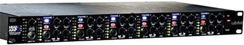 ART HeadAmp6 Pro Amplificador Profesional de 6 Canales para Auriculares con Ecualizador