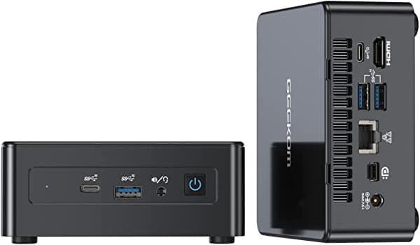 Mini Pc Geekom Mini It8 Mini Computadora Intel I5-8259U Pc Compacta 8Gb Ram 256Gb Ssd Windows 11 Pro Mini Computadora De Escritorio Con Doble Canal Ddr4/Hdmi2.0 4K Uhd/Dual Wifi/Bluetooth Pc Portátil Para Regalo GM08i5TS