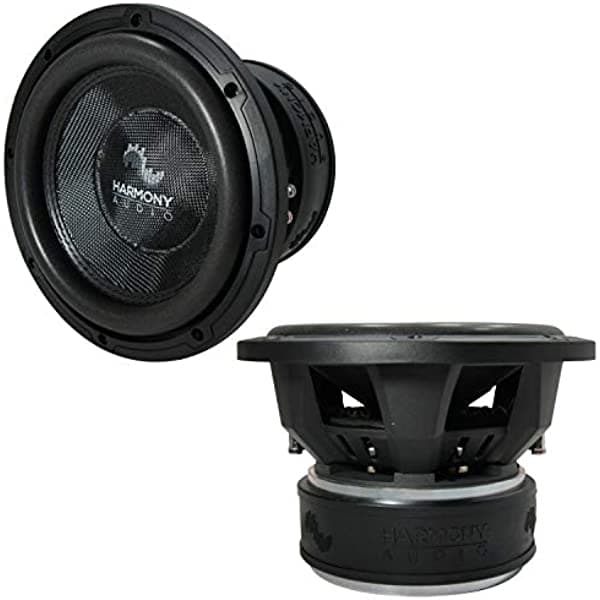 Harmony Audio 2X HA-C104 Car Competition 10" Sub 2000W Dual 4 Ohm Subwoofer Nuevo HA-C104x2