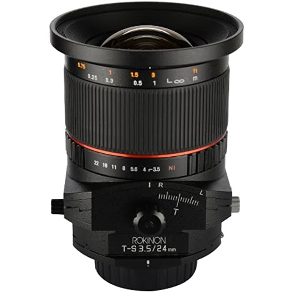 Rokinon tsl24 m 24 °F/3.5 lente de cambio de inclinación TSL24M-C