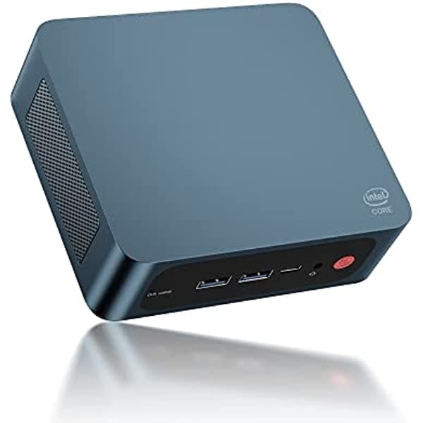 TRIGKEY Micro PC Intel 8th Core i5-8279U (4C/8T, hasta 4.1GHz), I5 Mini PC con 8GB DDR4 RAM 500GB M.2 NVMe SSD Mini computadora para juegos, compatible con W11 Pro, 4K Dual HDMI, WiFi 5, BT 5.0, encendido automático TRIGKEY Speeds