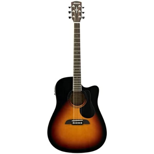 Alvarez Regent RD26CESB Dreadnought - Guitarra acústica y eléctrica Sunburst/Gloss