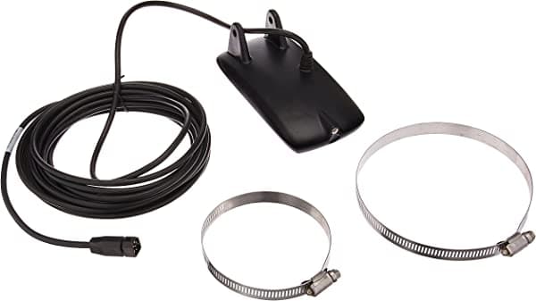 Humminbird 710205-1 XTM 9 HDSI 180 T DualBeam (HD Side Imaging) Transductor montado en motor de remolque, negro
