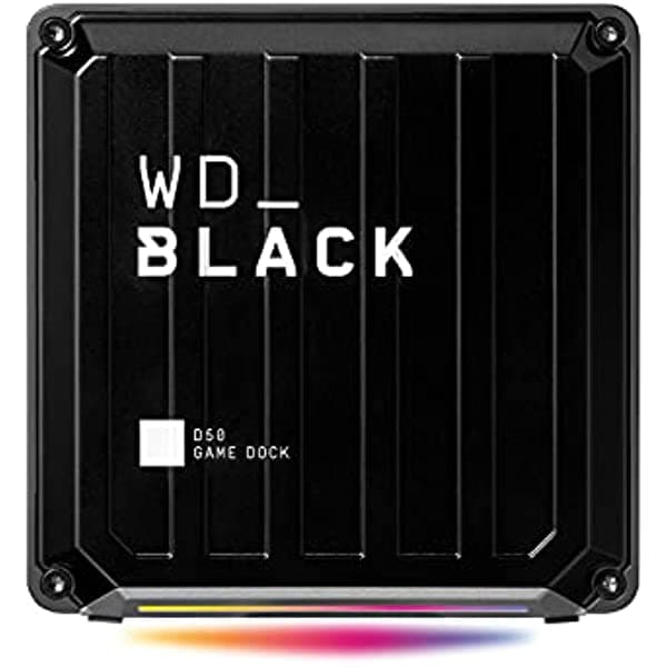 WD_BLACK D50 Dock, RGB con conectividad Thunderbolt 3 - WDBA3U0000NBK-NESN