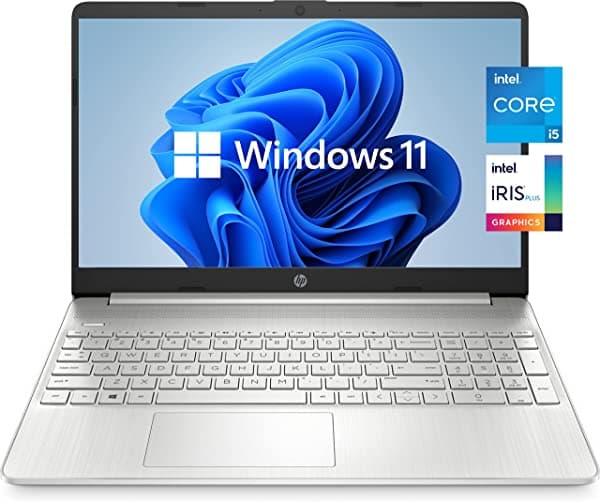 Laptop HP Pavilion 15 2022, pantalla IPS antirreflejante, Intel Core i5-1135G7 de 11ª generación, gráficos Intel Iris Xe, 16 GB de RAM, 51 plateado de 15-15.99 pulgadas