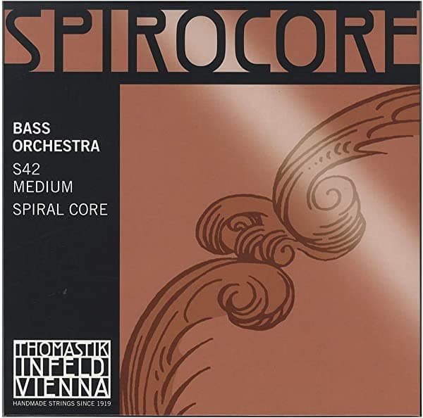 Thomastik-Infeld Spirocore 3/4 vertical Double Bass Cadena - Juego de grosor medio 4334276325
