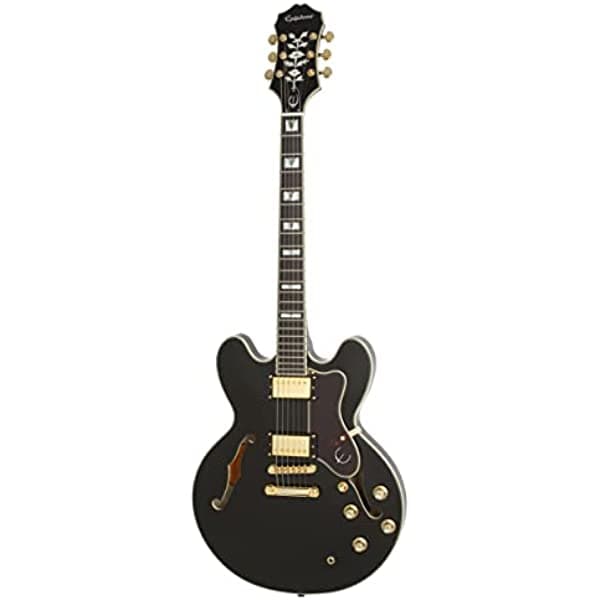 Epiphone Sheraton II PRO Guitarra Eléctrica Hardware Dorado Ebony ETSPEBGH1