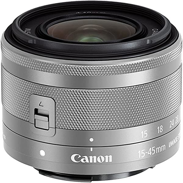 Canon EF-M 0.591-1.772 in f/3.5-6.3 - Lente de zoom STM (plata) 0597C002
