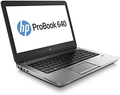 Computadora portátil HP ProBook de 14 pulgadas, Intel i5 4300M, 8 GB de RAM, 128 GB, SSD, tarjeta gráfica Intel HD, DVDRW, Bluetooth, Windows 10 Pro (con certificado de reacondicionamiento)