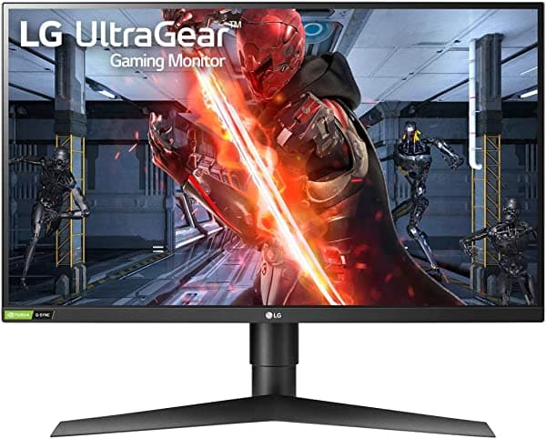 LG 27GN75B-B 27" HDR10 IPS FHD 1ms Ultragear Gaming Monitor con 240Hz Refresh Rate, Adaptive-Sync (Tecnología FreeSync y es compatible con NVIDIA G-Sync