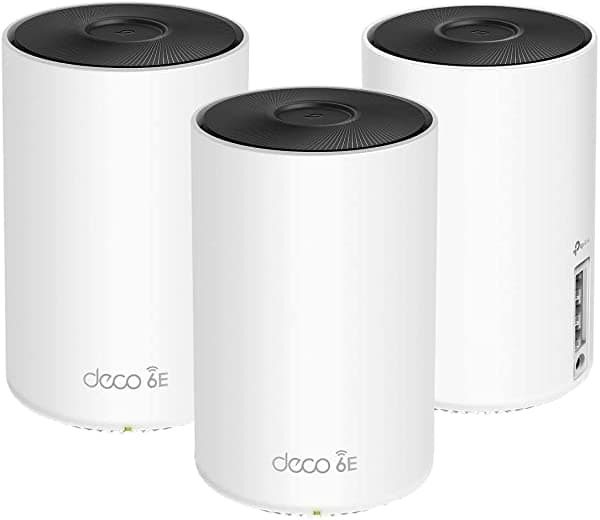 TP-Link Deco AXE5300 Wi-Fi 6E - Sistema Wi-Fi de malla para todo el hogar, paquete de 3 1632530