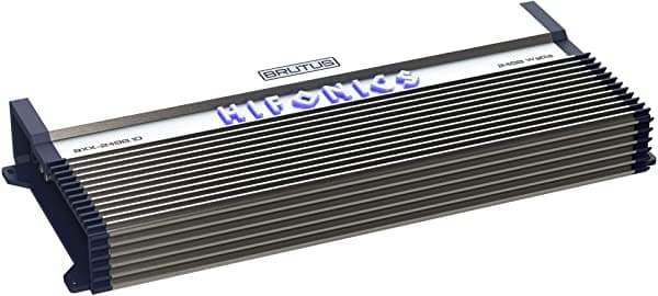 Hifonics Brutus bxx2400.1d clase D 2400 W RMS 1 Ohm overol amplificador de Subwoofer para coche HIFBXX24001D