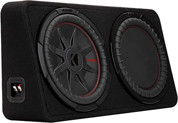 KICKER Subwoofer CompRT de 12 pulgadas (11.8 in) en perfil delgado, 2 ohmios, cumple con RoHS TCWRT122 (48TCWRT122)