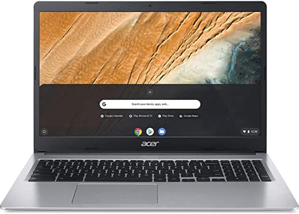 Acer Chromebook 315, Intel Celeron N4000, pantalla HD de 15,6", 4 GB LPDDR4, 64 GB eMMC, Gigabit WiFi, Google Chrome, CB315-3H-C4QE