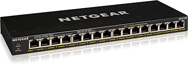 NETGEAR Equilibrio Collection para mujer ligero Yoga y capucha Casual, L, Gris oscuro GS316P-100EUS
